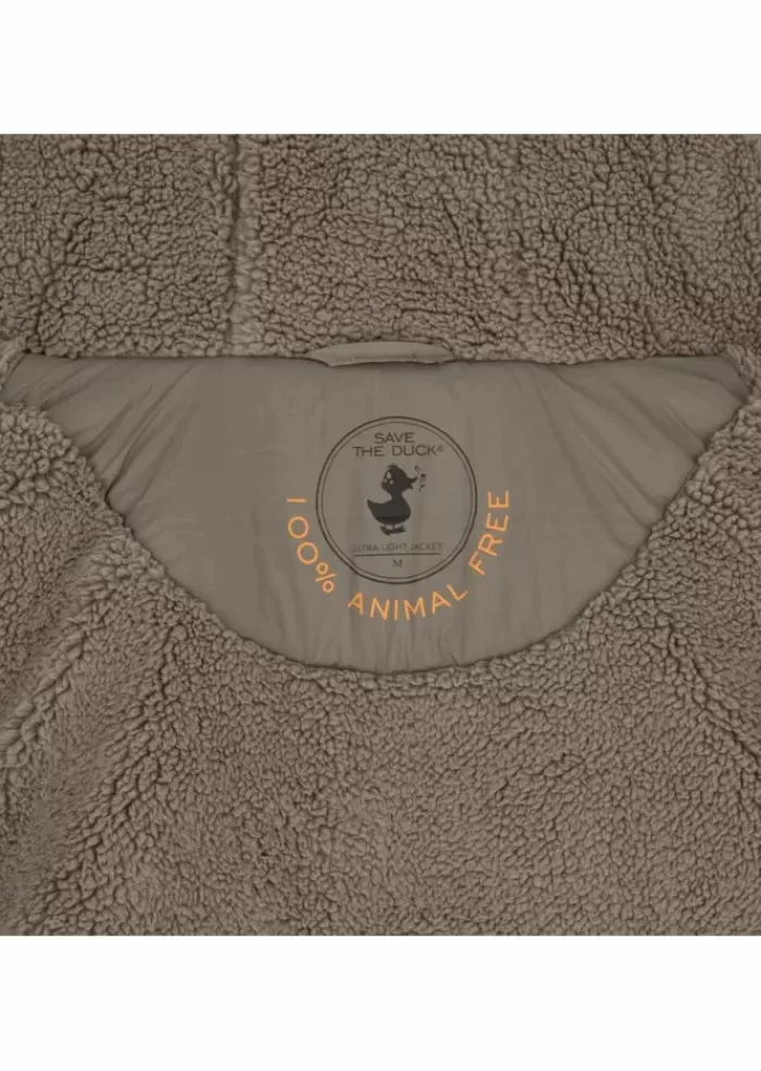 Fashion | Piumino Eco Teddy Gire17 Morus Grigio Tortora Piumini
