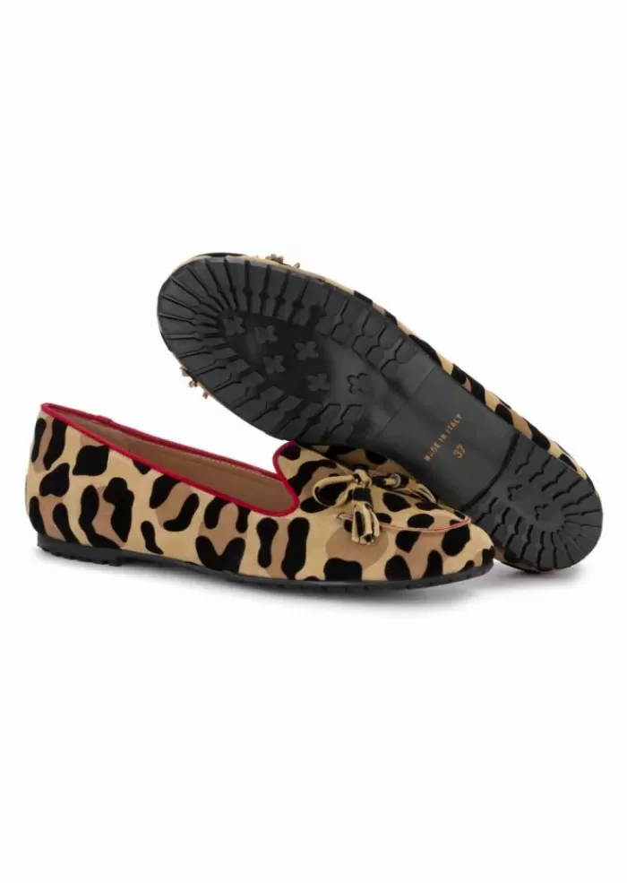 Shop Scarpe Basse Donna | Leo Beige Nero Scarpe Basse