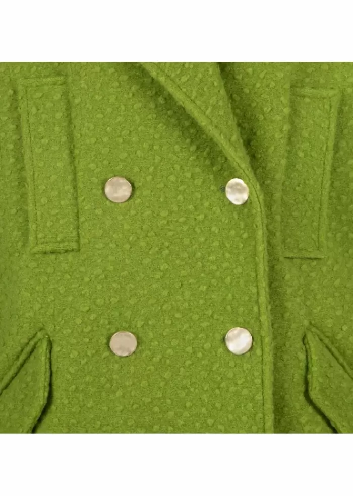 Discount Since'Re Paris | Cappotto Casentino Caban Verde Cappotti