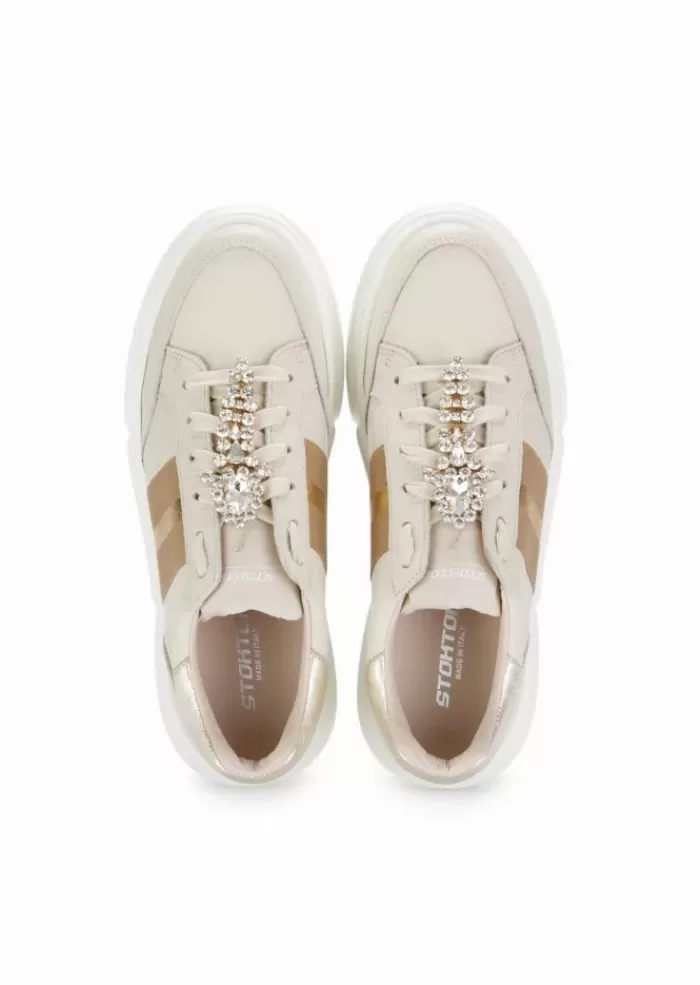 Best | Sneakers Gioiello Bottalato Lamb Beige Stivali