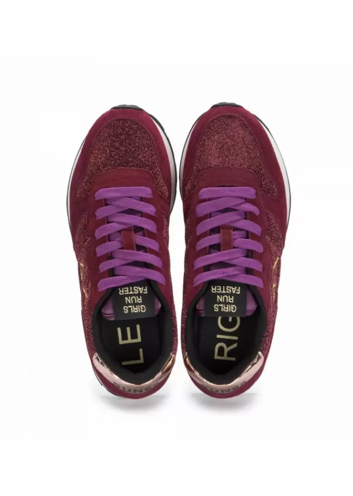 Best | Sneakers Ally Glitter 41 Bordeaux Sneakers