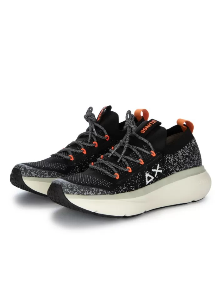 Store | Sneakers Jupiter Knit Nero Arancione Sneakers