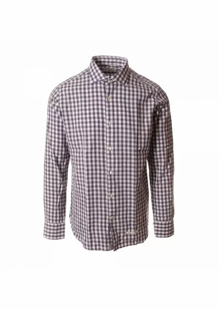 Flash Sale | Camicia Scacchi Grigio / Bianco Camicie