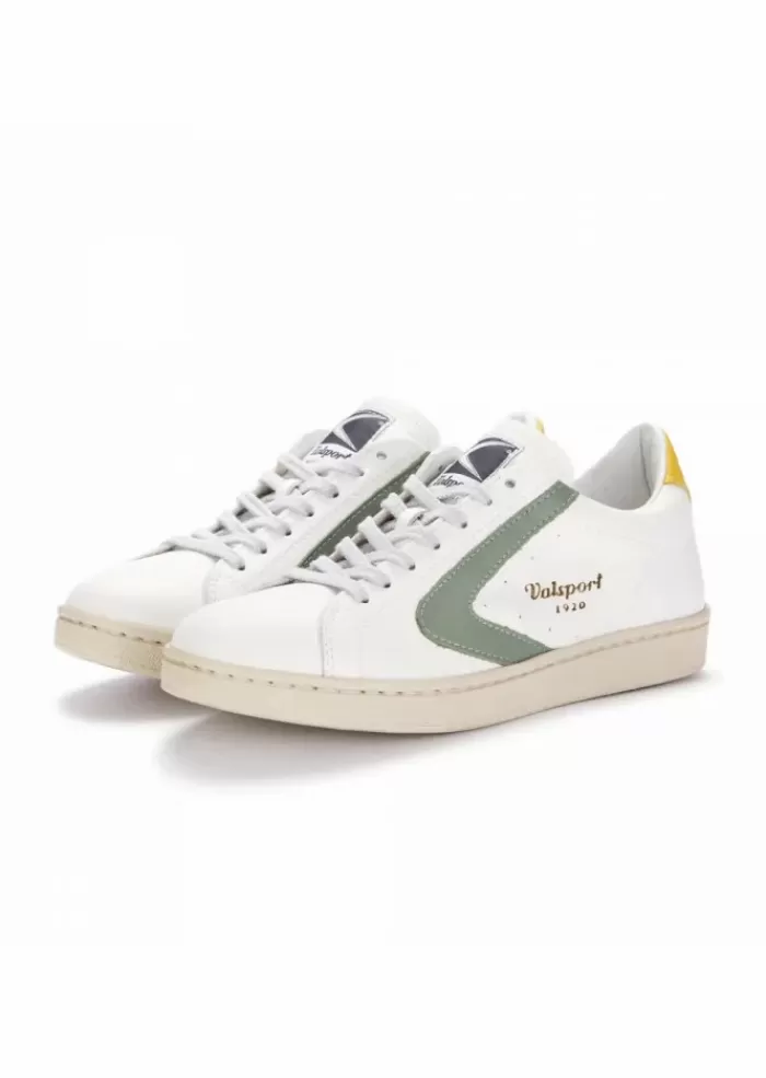 Outlet 1920 | Sneakers Donna Tournament Mix Bianco Verde Giallo Sneakers