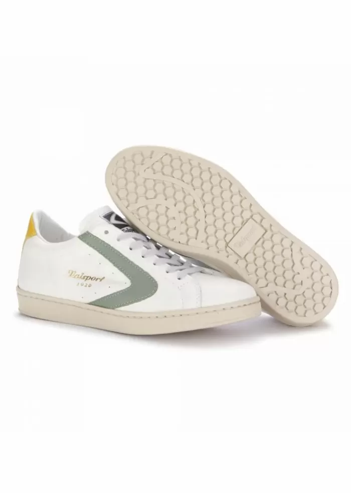 Outlet 1920 | Sneakers Donna Tournament Mix Bianco Verde Giallo Sneakers