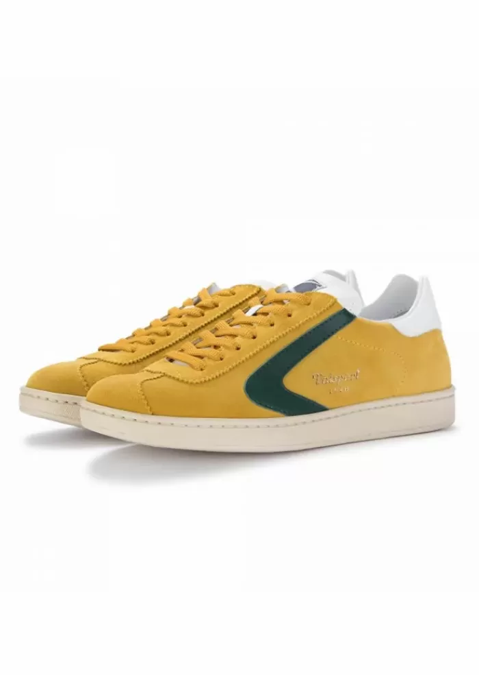 Best Sale 1920 | Sneakers Olimpia Suede Giallo Verde Sneakers