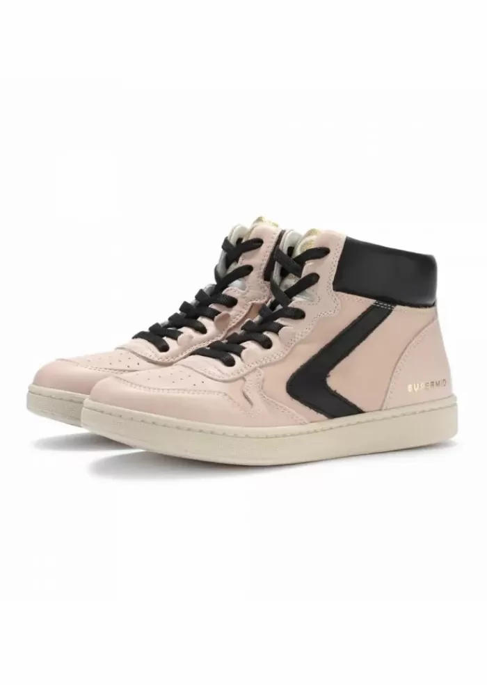 Best 1920 | Sneakers Super Davis Mid Rosa Nero Sneakers