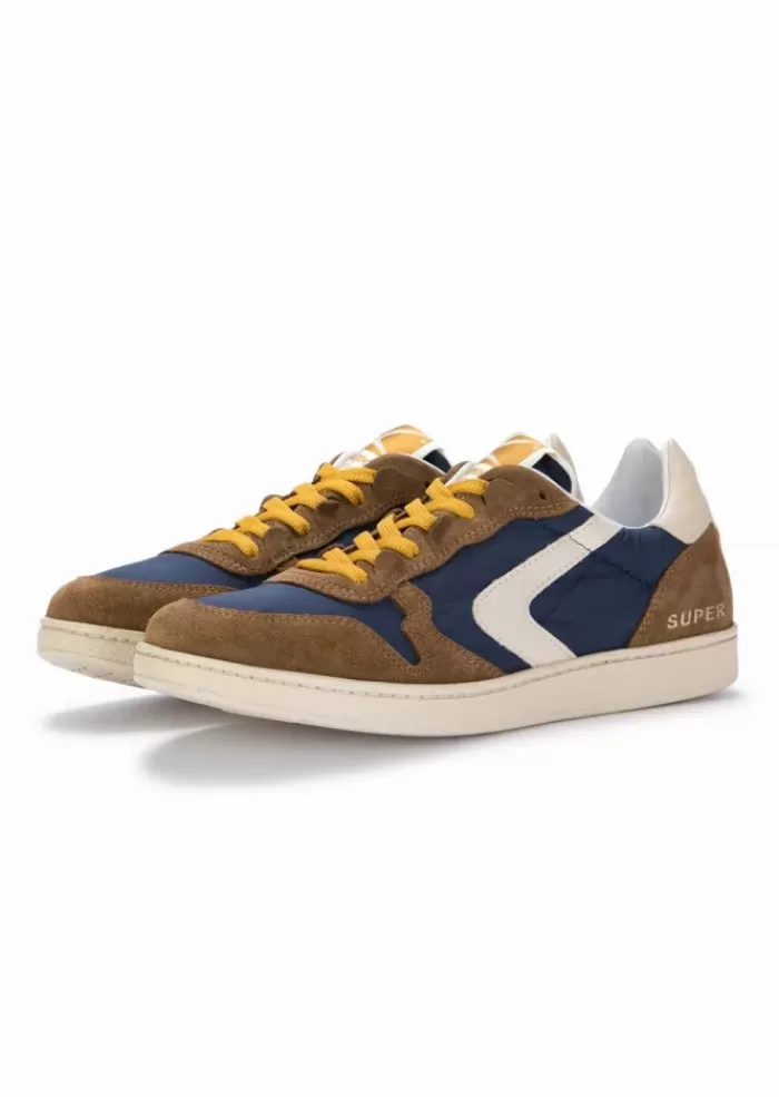 Clearance 1920 | Sneakers Super Nylon Blu Marrone Sneakers