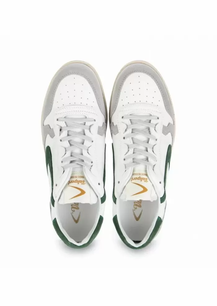 Best Sale 1920 | Sneakers Super Suede 01 Bianco Grigio Verde Sneakers