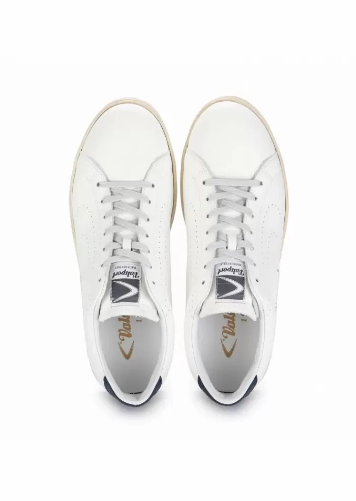 Outlet 1920 | Sneakers Tournament Logo Forato Bianco Blu Sneakers
