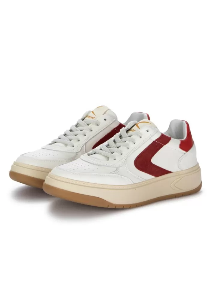 Clearance Valsport | Sneakers Hype Classic Nappa Bianco Rosso Sneakers