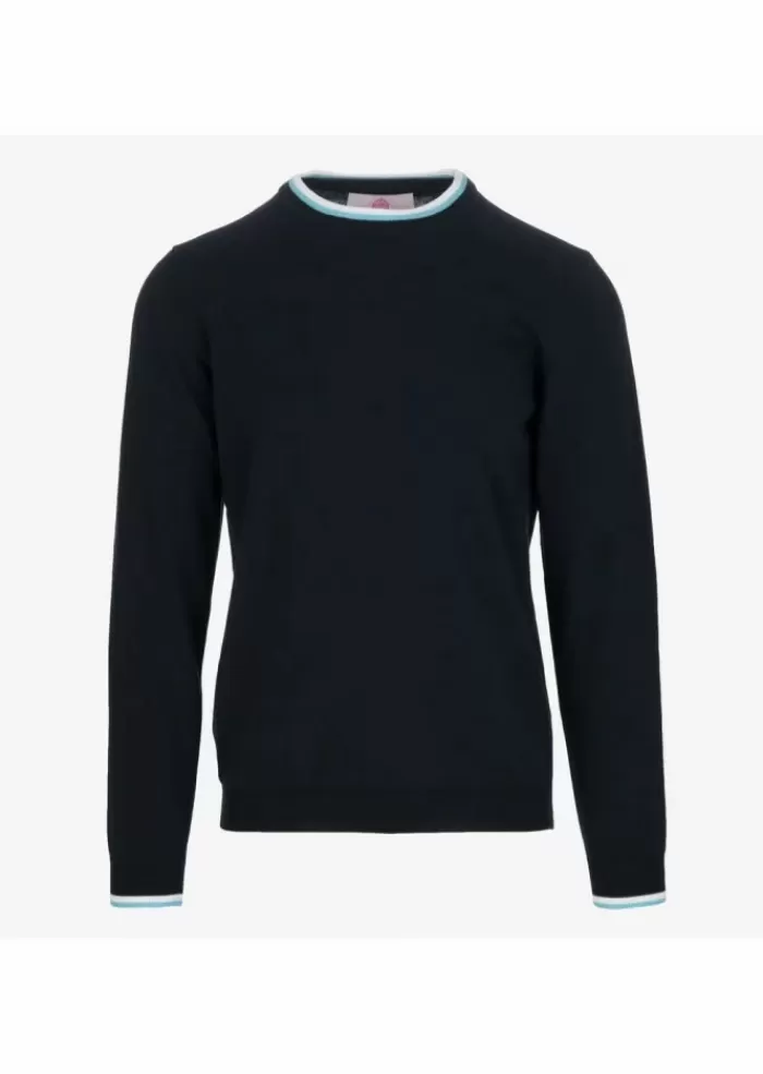 Outlet Wool & Co | Maglioncino Cotone Blu Maglieria