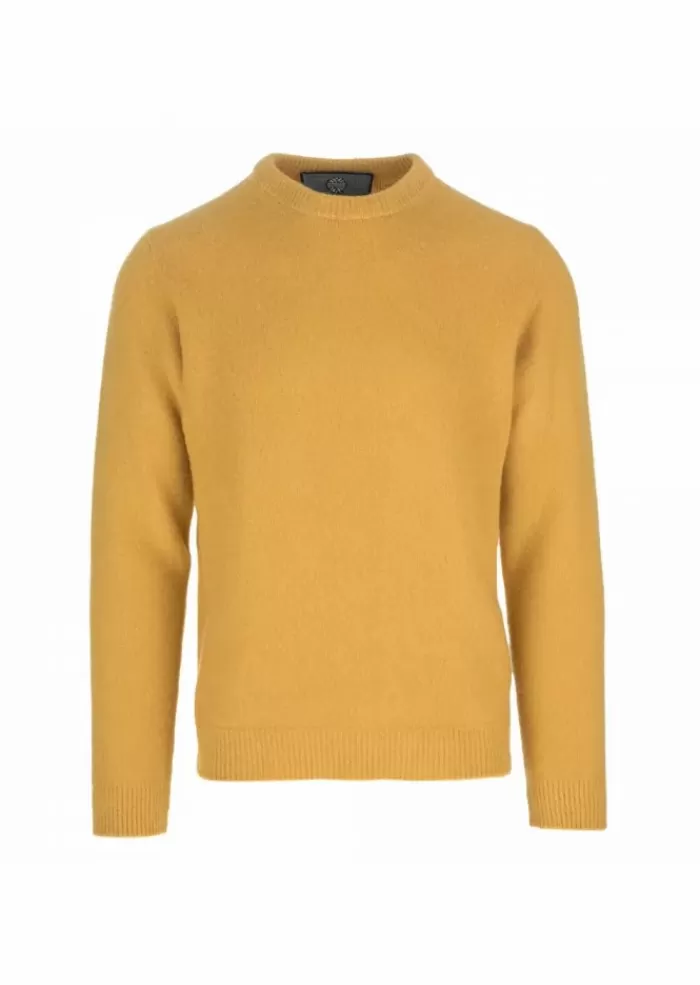 Fashion Wool & Co | Maglione Lana Merino Giallo Maglieria