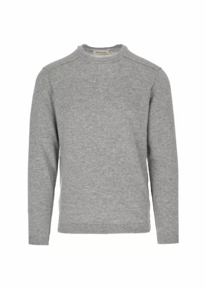 Hot Wool & Co | Maglione Lana Viscosa Grigio Maglieria