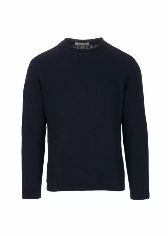 Sale Wool & Co | Maglione Merino Blu Maglieria