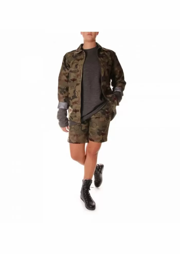 New | Shorts Militare Camu Verde Shorts